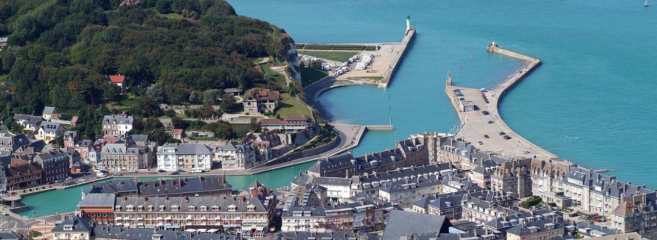 Les Embruns Valeriquais Apartman Saint-Valery-en-Caux Kültér fotó